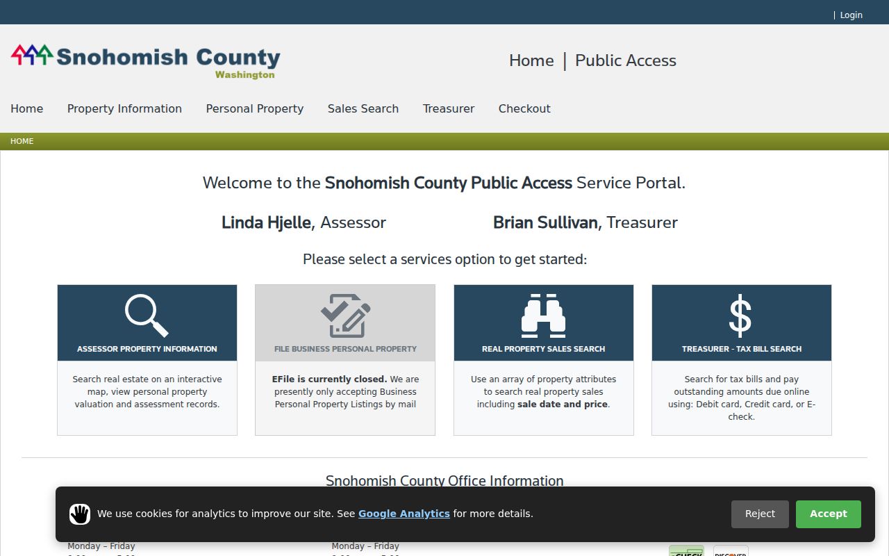 Bothell West people search on the current Snohomish County property interface